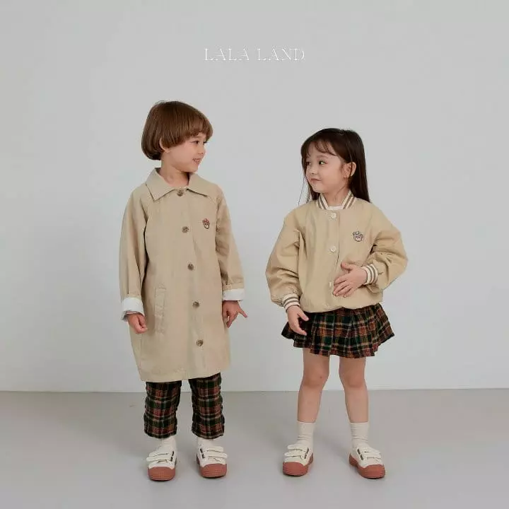 Lalaland - Korean Children Fashion - #minifashionista - Raglan Trench Coat - 11