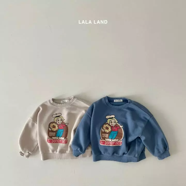 Lalaland - Korean Children Fashion - #minifashionista - Donut Sweatshirt