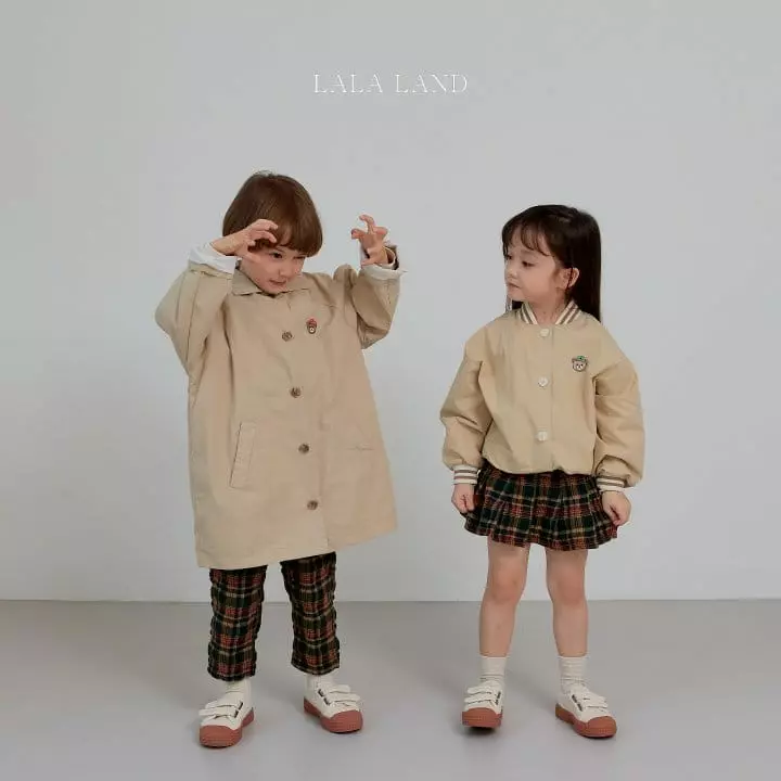 Lalaland - Korean Children Fashion - #prettylittlegirls - Raglan Trench Coat - 12