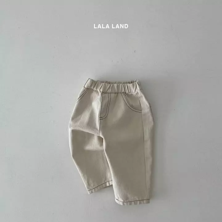 Lalaland - Korean Children Fashion - #prettylittlegirls - Circle Baggy Pants - 3