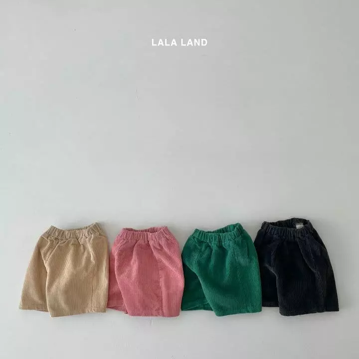 Lalaland - Korean Children Fashion - #prettylittlegirls - Banmond Rib Half Pants