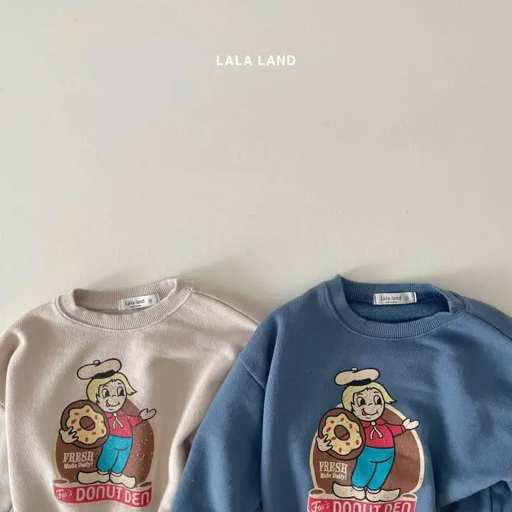 Lalaland - Korean Children Fashion - #prettylittlegirls - Donut Sweatshirt - 2