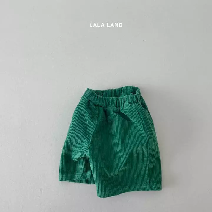 Lalaland - Korean Children Fashion - #toddlerclothing - Banmond Rib Half Pants - 4