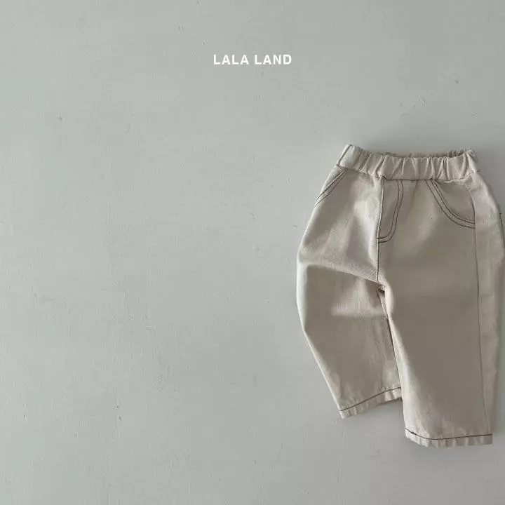 Lalaland - Korean Children Fashion - #prettylittlegirls - Circle Baggy Pants - 4