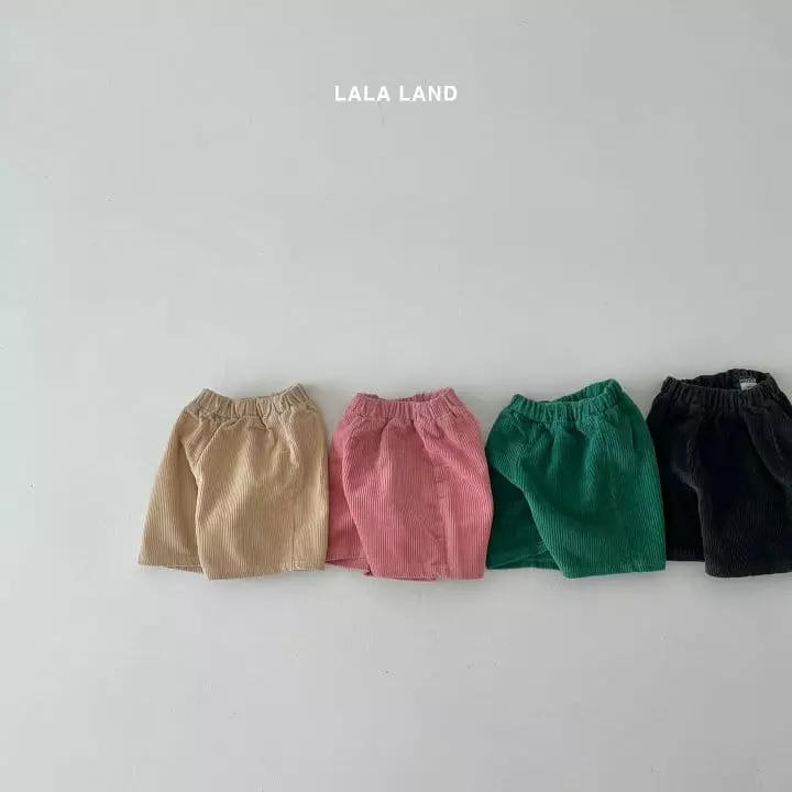 Lalaland - Korean Children Fashion - #todddlerfashion - Banmond Rib Half Pants - 2