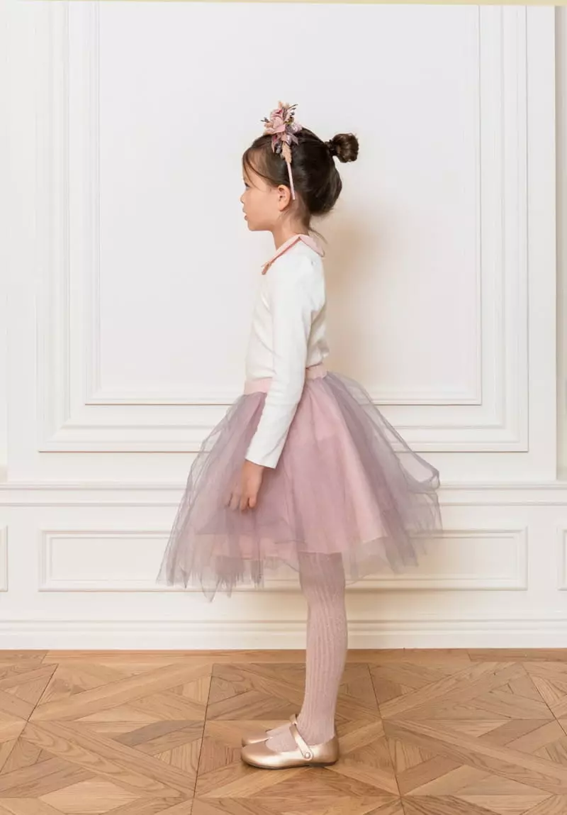 Le Bev - Korean Children Fashion - #childofig - Lilly Collar Tee - 12