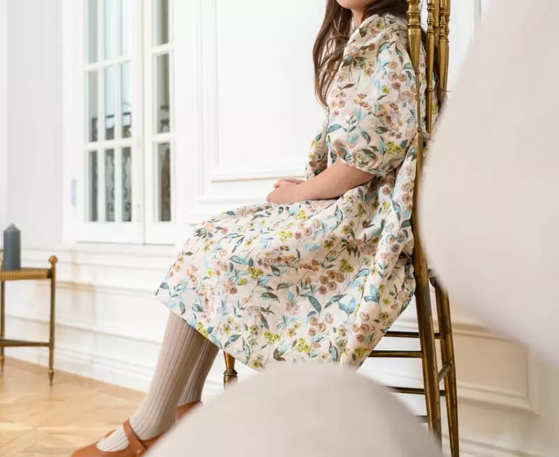 Le Bev - Korean Children Fashion - #childofig - Scalet Jacquard One-piece - 6