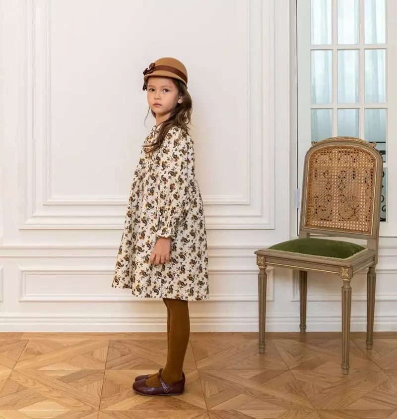 Le Bev - Korean Children Fashion - #prettylittlegirls - Lena Paisely One-piece - 4