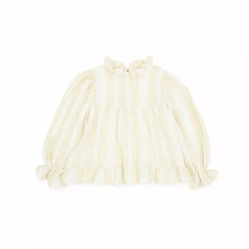 Le Bev - Korean Children Fashion - #childrensboutique - Metal Stripes Blouse