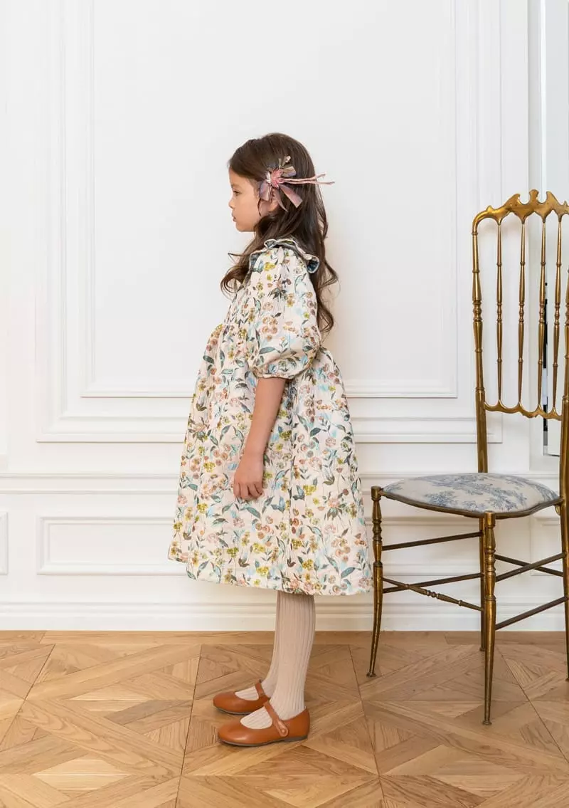 Le Bev - Korean Children Fashion - #childrensboutique - Scalet Jacquard One-piece - 8