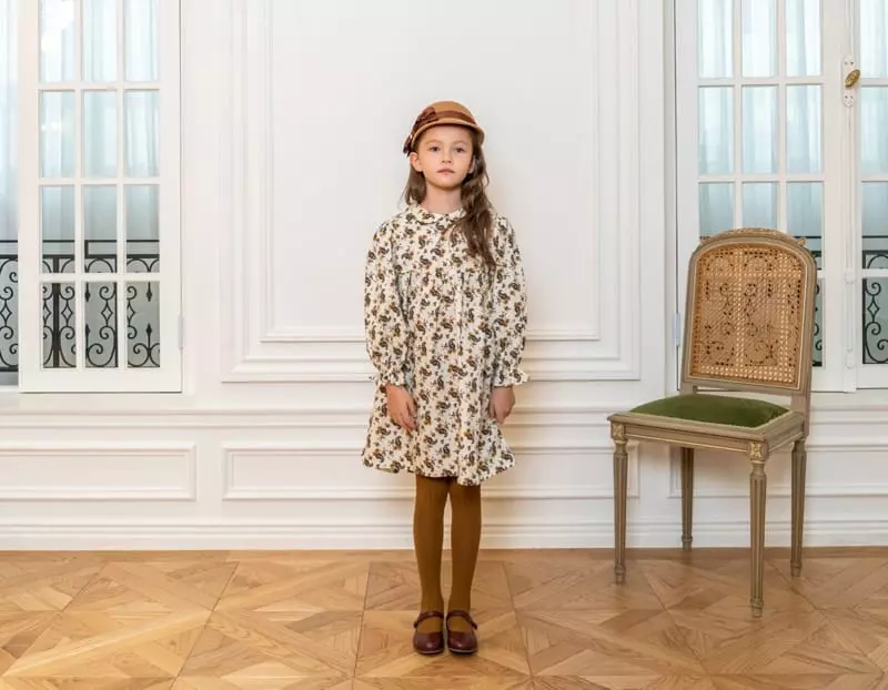 Le Bev - Korean Children Fashion - #designkidswear - Lena Paisely One-piece - 7