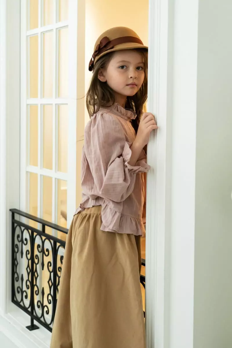 Le Bev - Korean Children Fashion - #discoveringself - Metal Stripes Blouse - 3