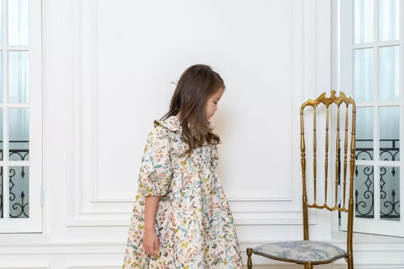 Le Bev - Korean Children Fashion - #discoveringself - Scalet Jacquard One-piece - 10