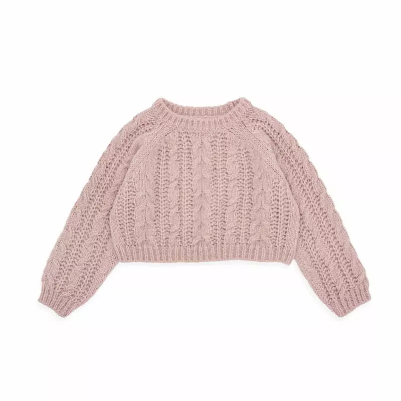 Le Bev - Korean Children Fashion - #discoveringself - Candy Crop Knit