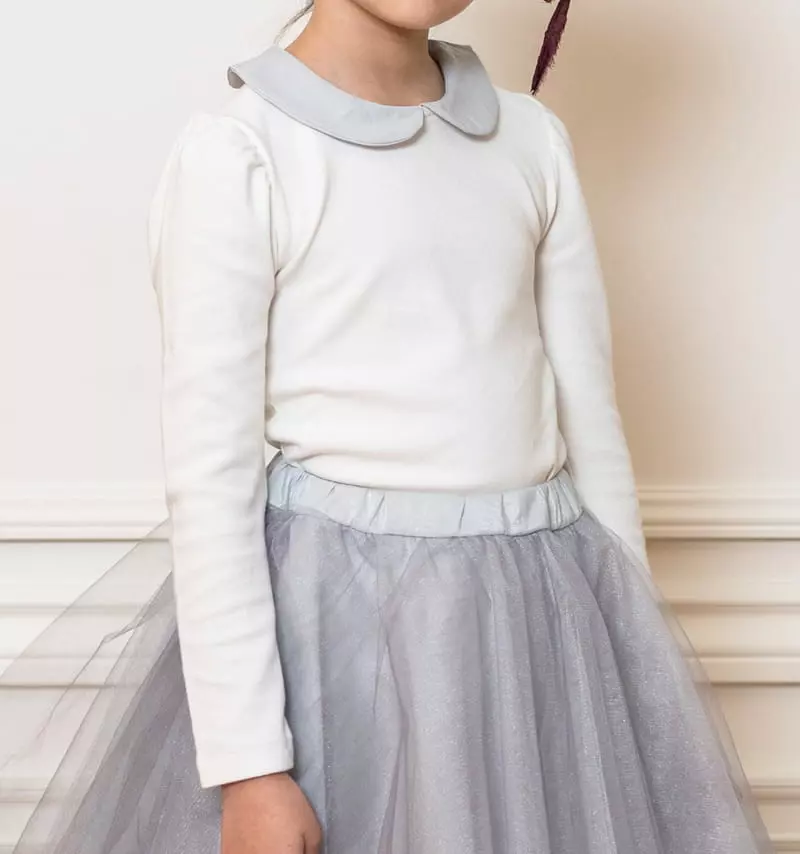 Le Bev - Korean Children Fashion - #fashionkids - Lilly Collar Tee - 2