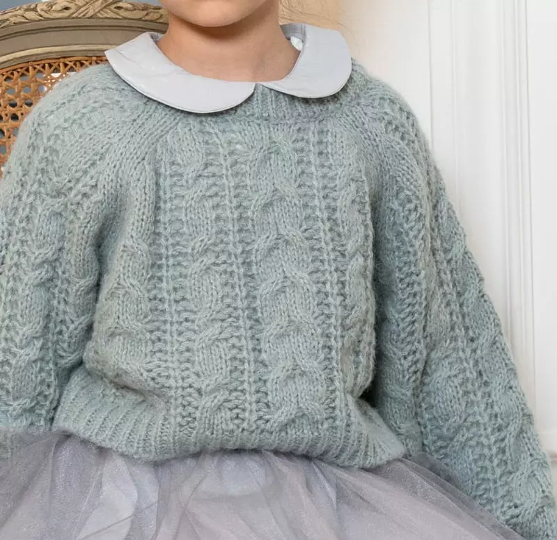 Le Bev - Korean Children Fashion - #fashionkids - Candy Crop Knit - 2