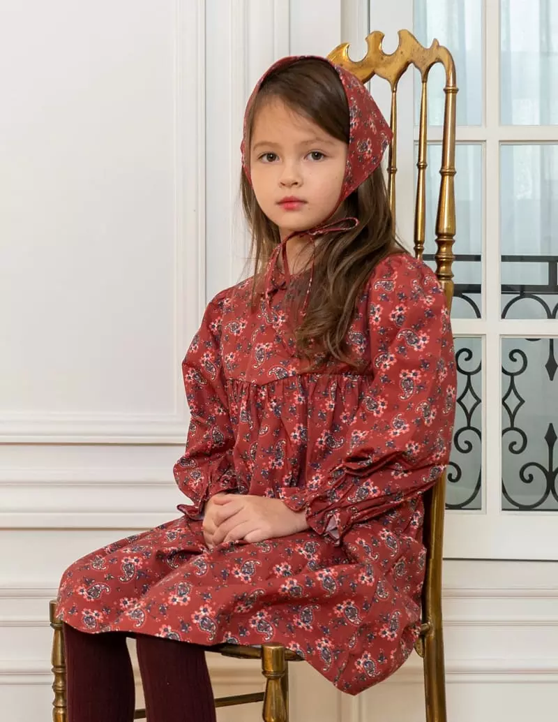 Le Bev - Korean Children Fashion - #kidzfashiontrend - Lena Paisely One-piece - 12