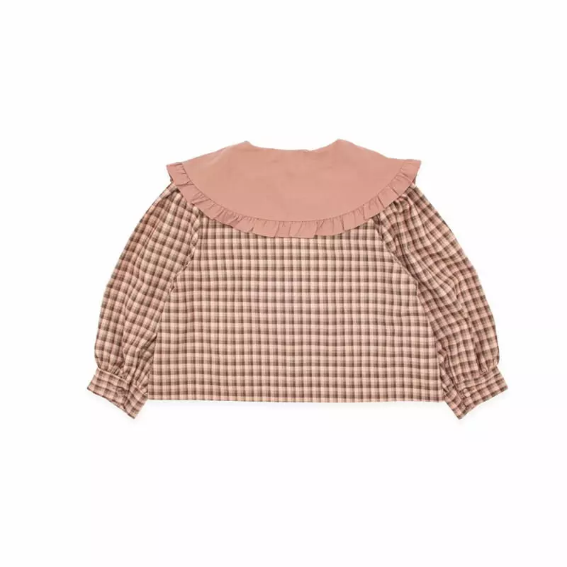 Le Bev - Korean Children Fashion - #magicofchildhood - Check Ribbon Jacket - 9