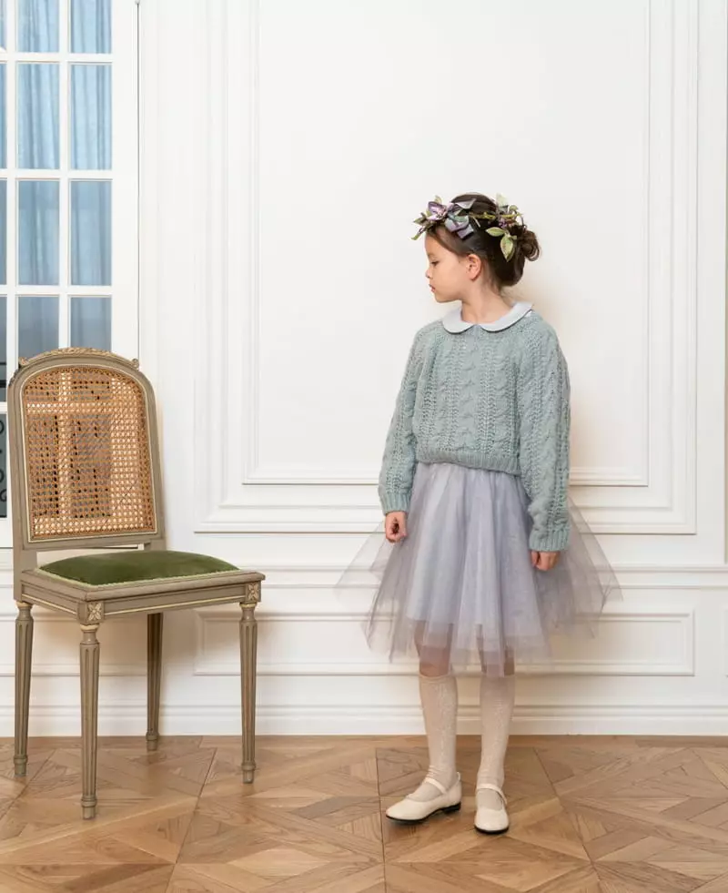 Le Bev - Korean Children Fashion - #magicofchildhood - Candy Crop Knit - 8