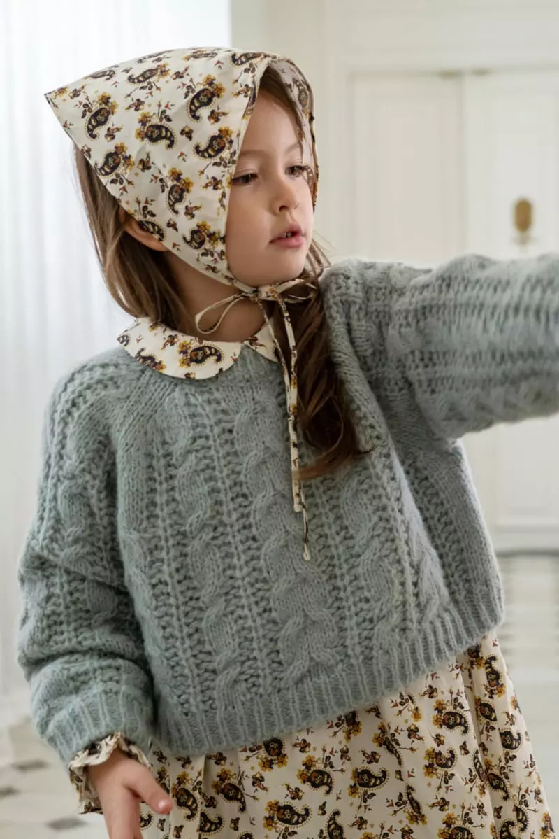 Le Bev - Korean Children Fashion - #todddlerfashion - Candy Crop Knit - 11