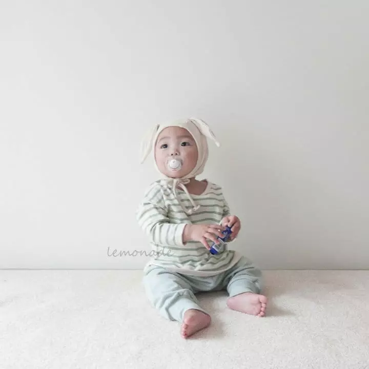 Lemonade - Korean Baby Fashion - #babyboutique - Piping Striprs Tee - 5