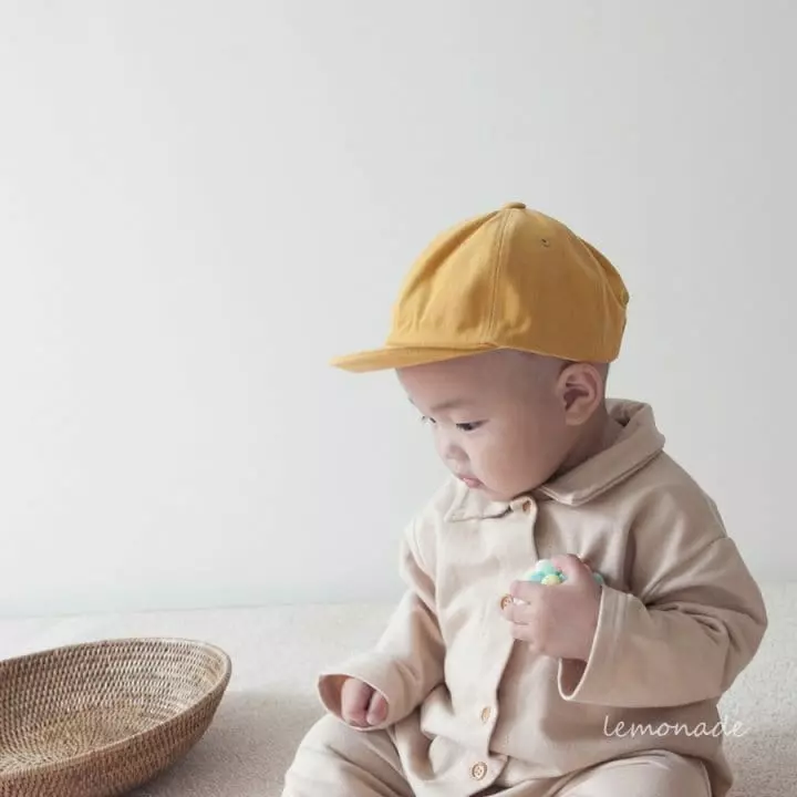 Lemonade - Korean Baby Fashion - #babyboutiqueclothing - Muzi Collar Bodysuit - 12