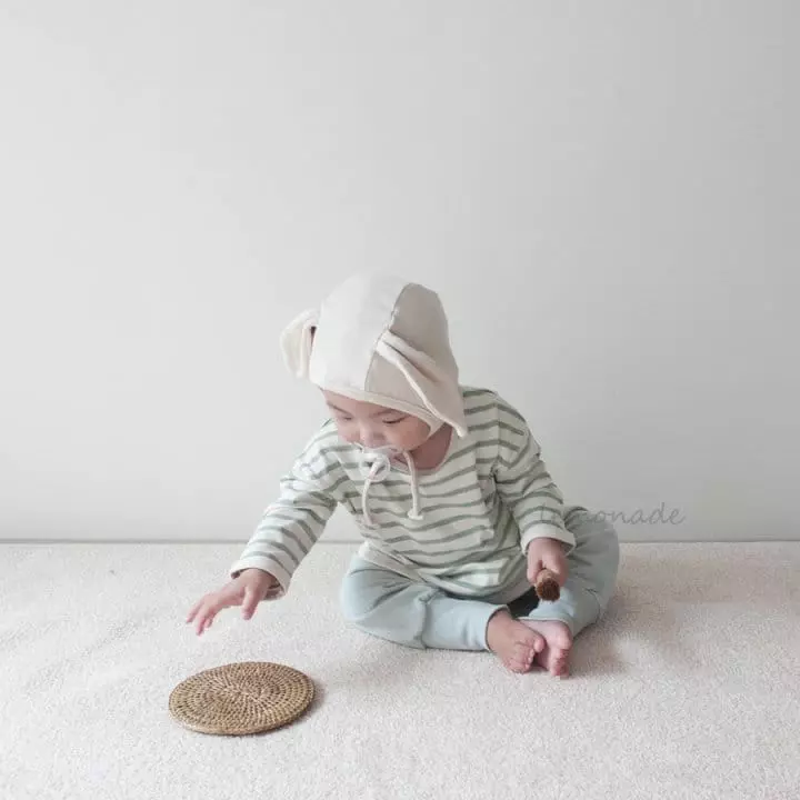 Lemonade - Korean Baby Fashion - #babyboutiqueclothing - Piping Striprs Tee - 6