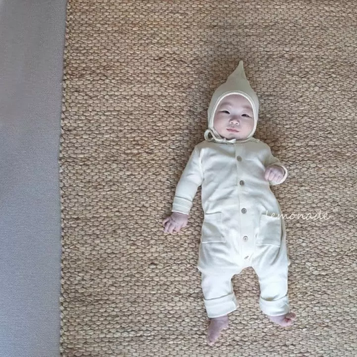 Lemonade - Korean Baby Fashion - #babyclothing - Peanuts Romper with Hat - 5