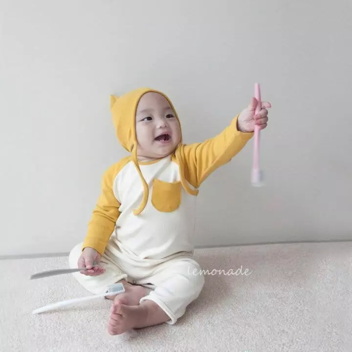 Lemonade - Korean Baby Fashion - #babygirlfashion - New Raglan Bodysuit - 6