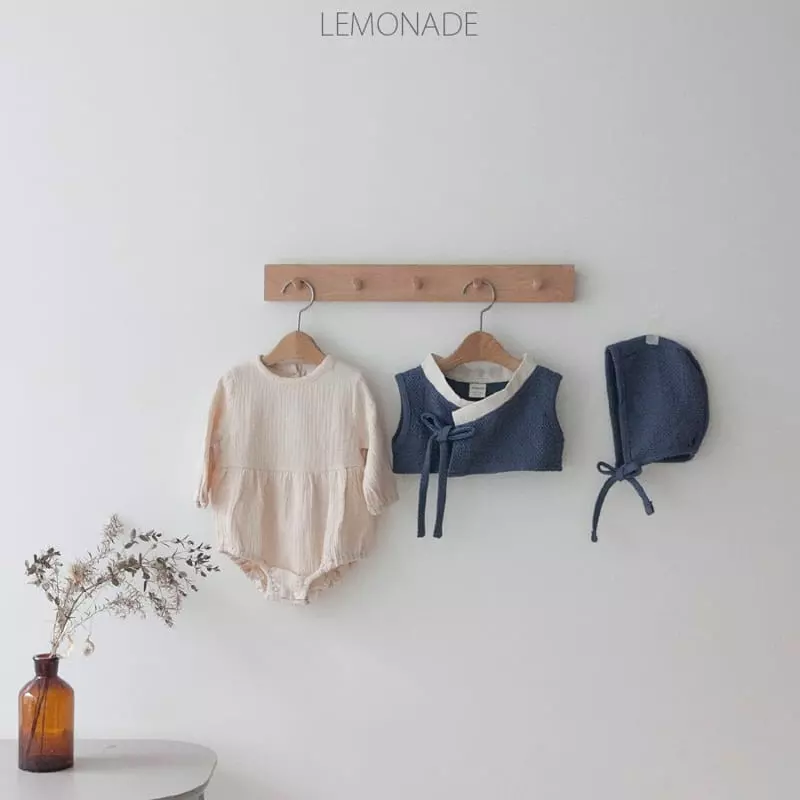 Lemonade - Korean Baby Fashion - #babyoutfit - Urban Hanbok Bodysuit Set - 10