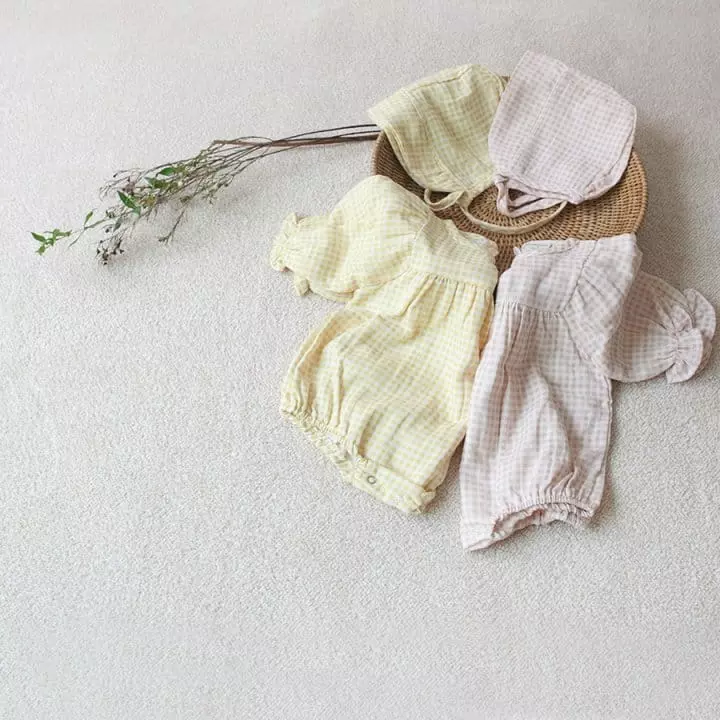 Lemonade - Korean Baby Fashion - #babyoutfit - Egg Corn Bodysuit - 9