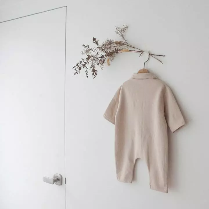 Lemonade - Korean Baby Fashion - #babyoutfit - Muzi Collar Bodysuit - 6