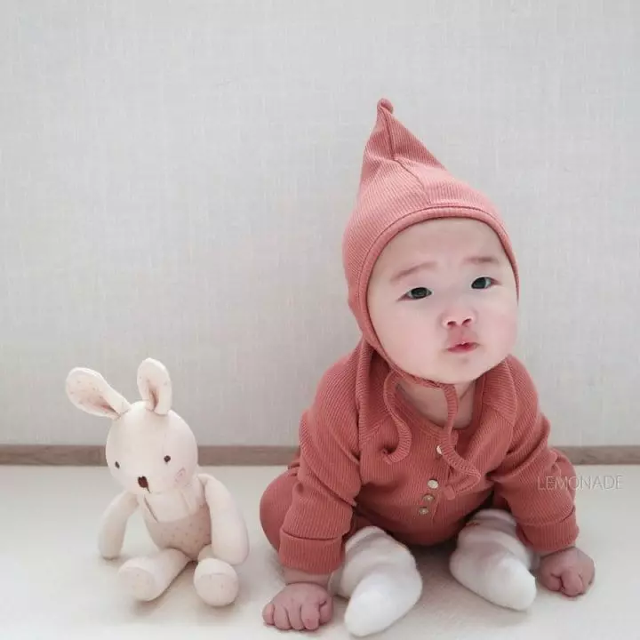 Lemonade - Korean Baby Fashion - #babyoutfit - Rib Bodysuit - 10