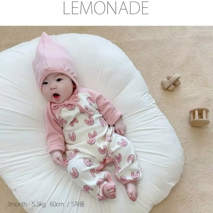Lemonade - Korean Baby Fashion - #babyoutfit - Love Bodysuit - 4