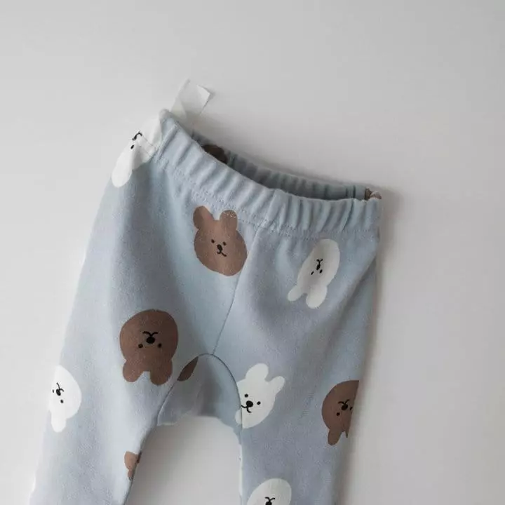 Lemonade - Korean Baby Fashion - #onlinebabyboutique - Rabbit Top Bottom Set - 3