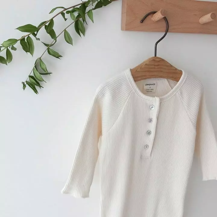 Lemonade - Korean Baby Fashion - #onlinebabyboutique - Rib Bodysuit - 12