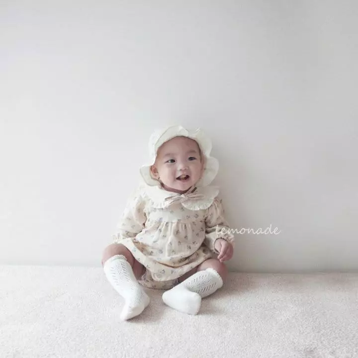 Lemonade - Korean Baby Fashion - #onlinebabyshop - Blan Bodysuit - 12