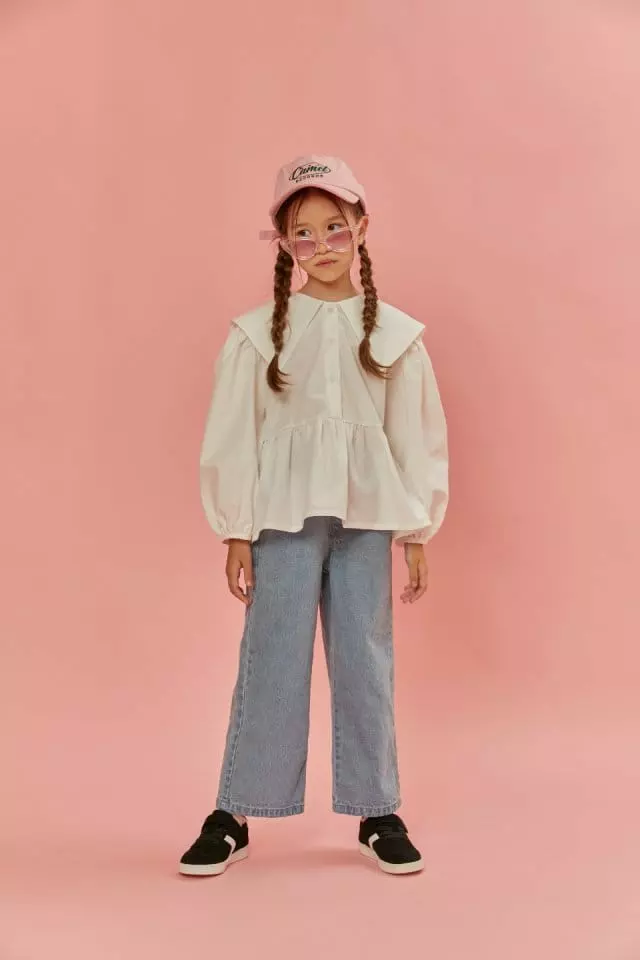 Lilas - Korean Children Fashion - #Kfashion4kids - Denim Straight Pants - 10