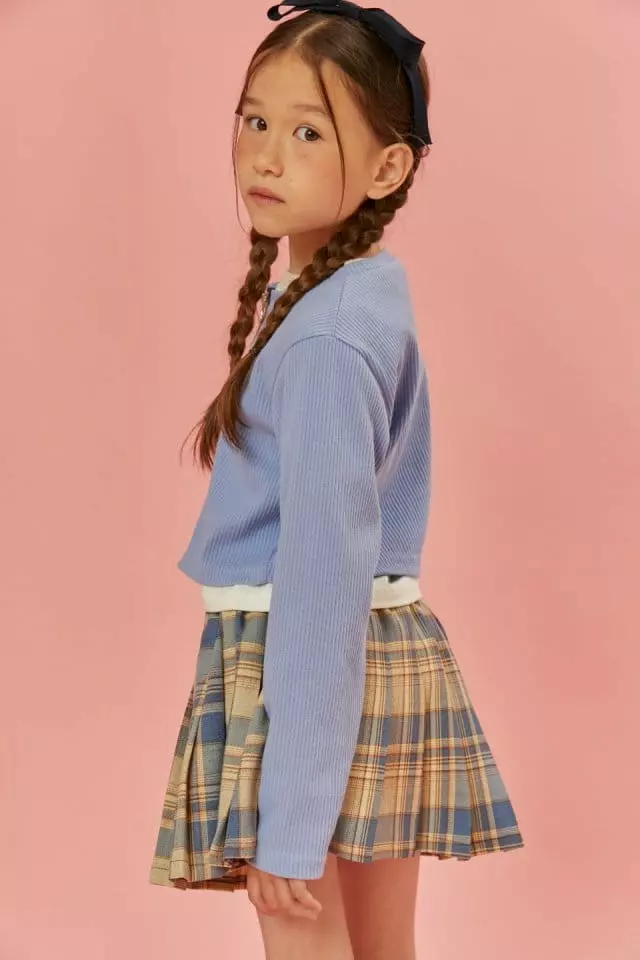 Lilas - Korean Children Fashion - #Kfashion4kids - Rib Cardigan - 2