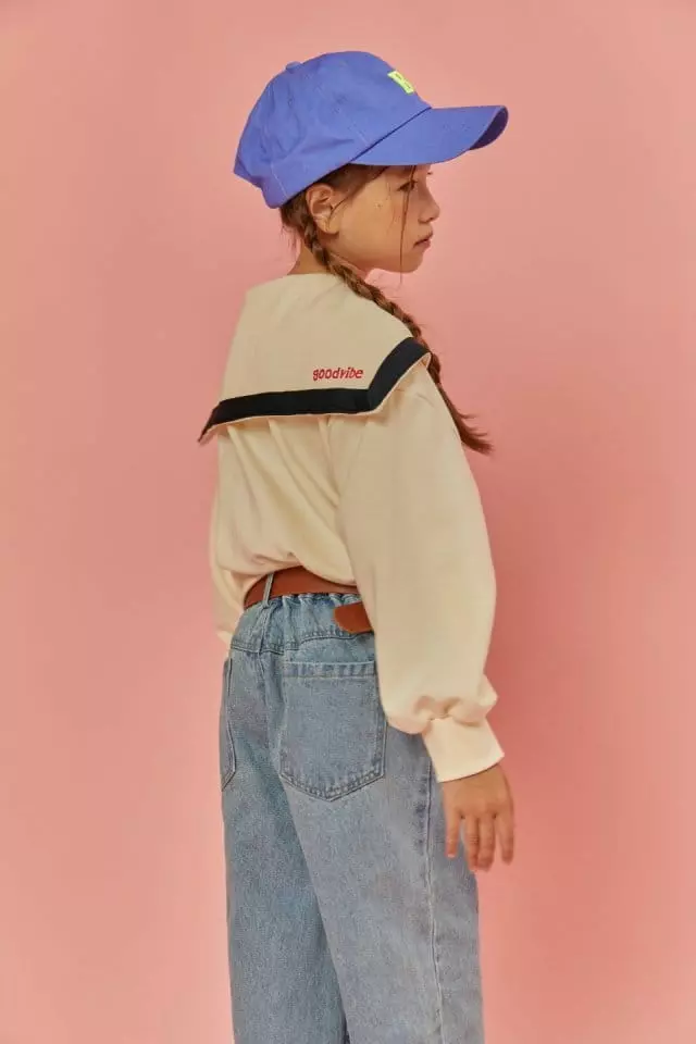 Lilas - Korean Children Fashion - #childofig - Denim Straight Pants - 2