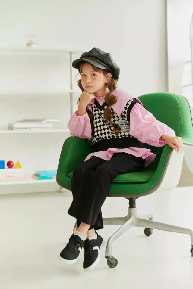 Lilas - Korean Children Fashion - #childofig - Thank You Crop Vest - 8
