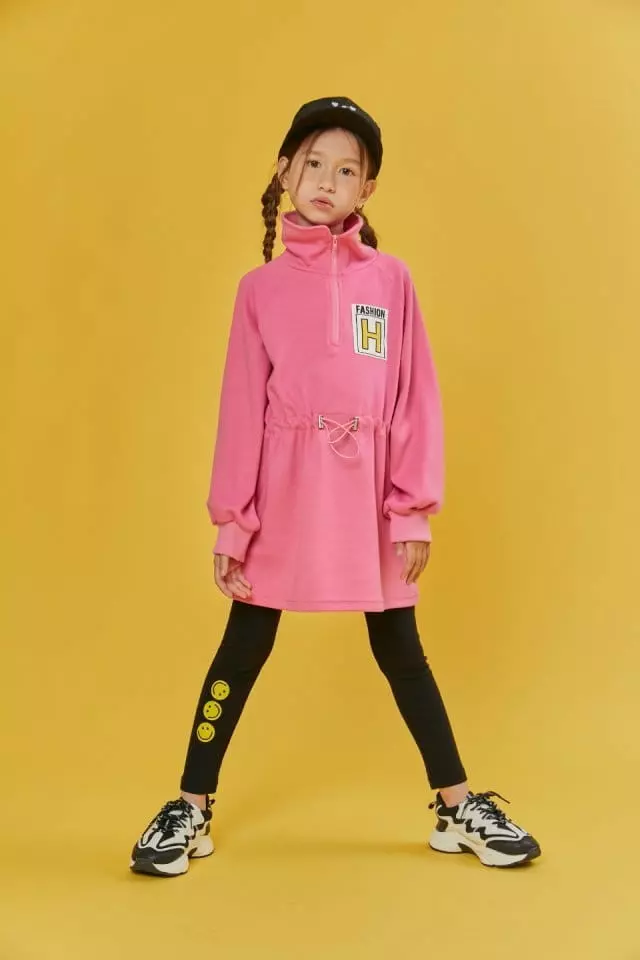 Lilas - Korean Children Fashion - #childrensboutique - One Top Zipper Long Tee - 6