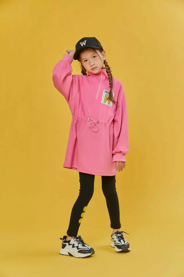 Lilas - Korean Children Fashion - #discoveringself - One Top Zipper Long Tee - 8