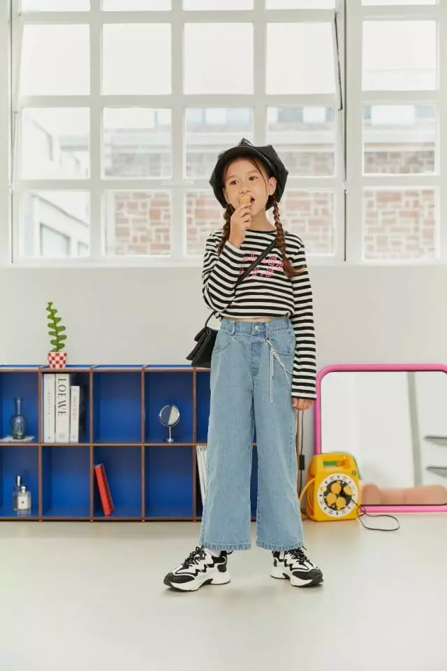 Lilas - Korean Children Fashion - #designkidswear - Span Basic Tee - 4