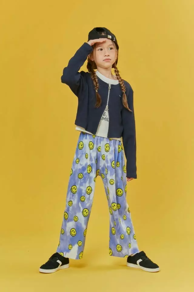 Lilas - Korean Children Fashion - #fashionkids - Happy Wide Pants - 8