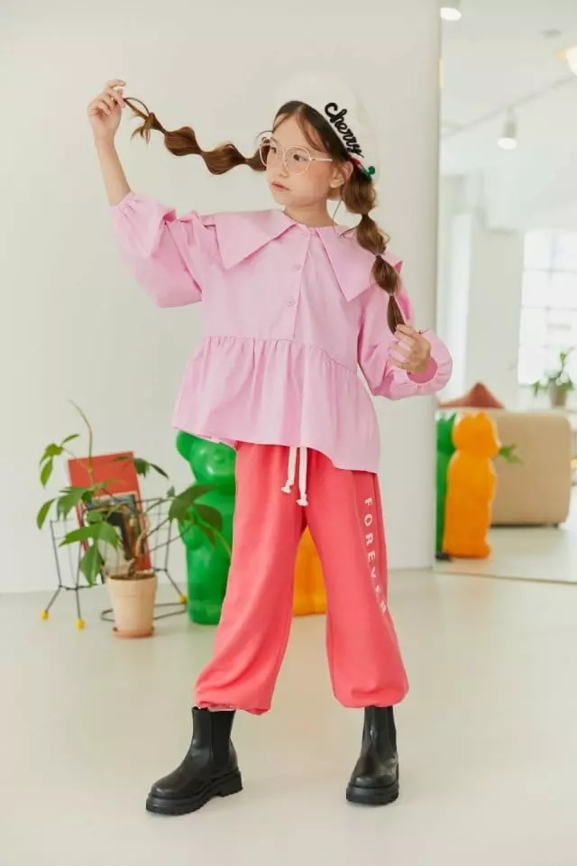 Lilas - Korean Children Fashion - #littlefashionista - Abang Blouse - 9