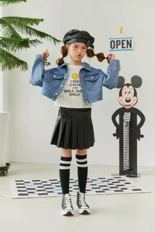Lilas - Korean Children Fashion - #magicofchildhood - Denim Jacket