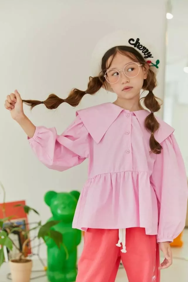 Lilas - Korean Children Fashion - #magicofchildhood - Abang Blouse - 10