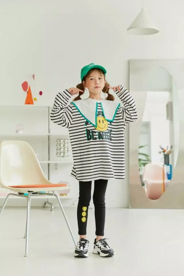 Lilas - Korean Children Fashion - #magicofchildhood - Rolly Erry Long Tee - 6