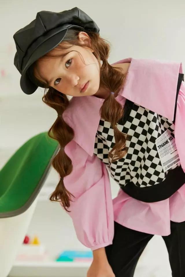 Lilas - Korean Children Fashion - #prettylittlegirls - Thank You Crop Vest - 7